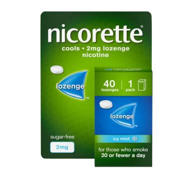 Nicorette Mint Lozenge 2mg 40 Pack