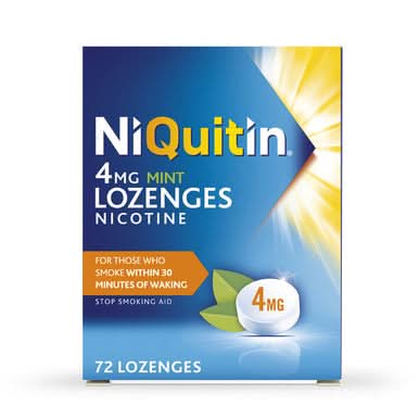 NiQuitin Mint Lozenges 4mg 72 Pack