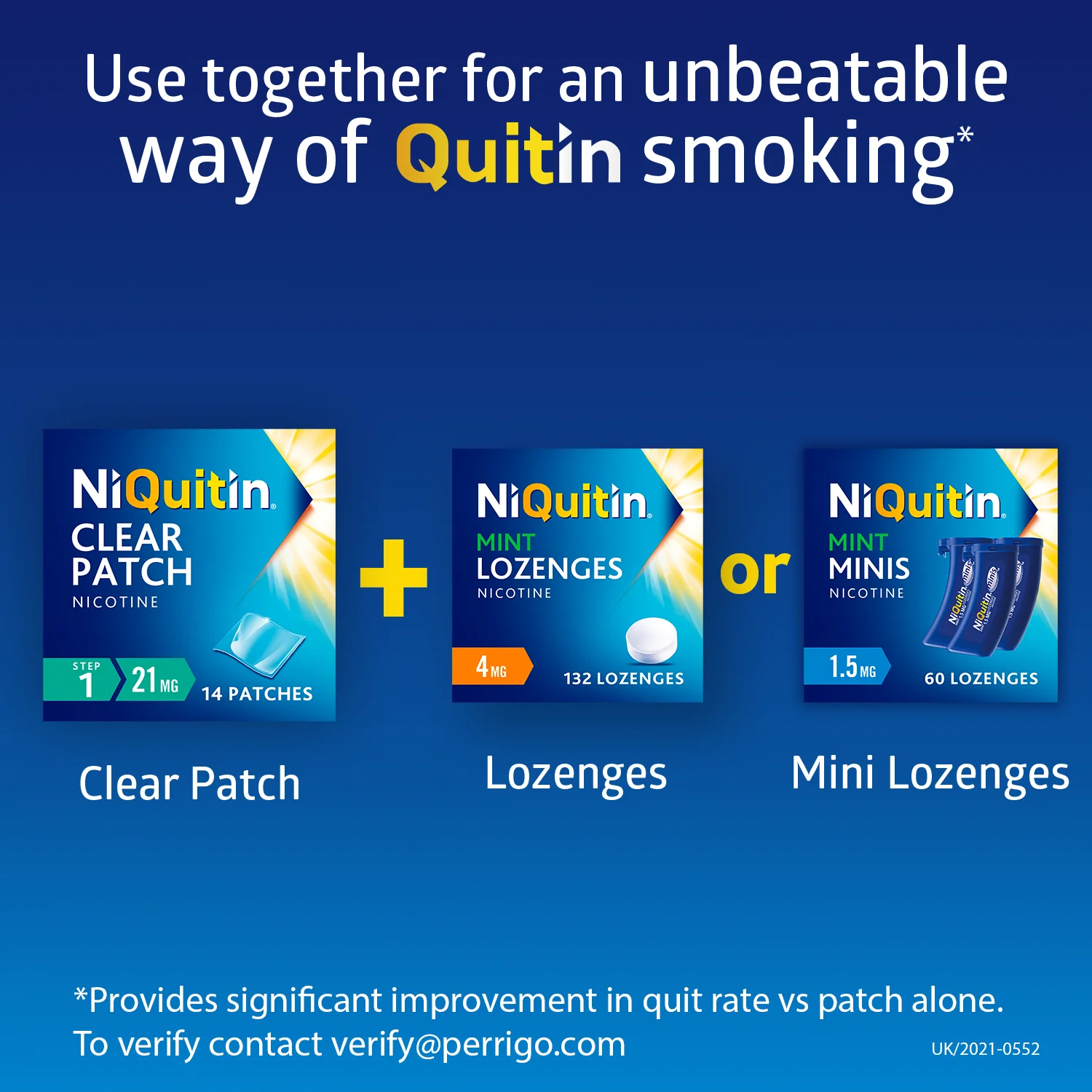 NiQuitin Pre-Quit Clear Patches 21mg 7 Pack - Image 8
