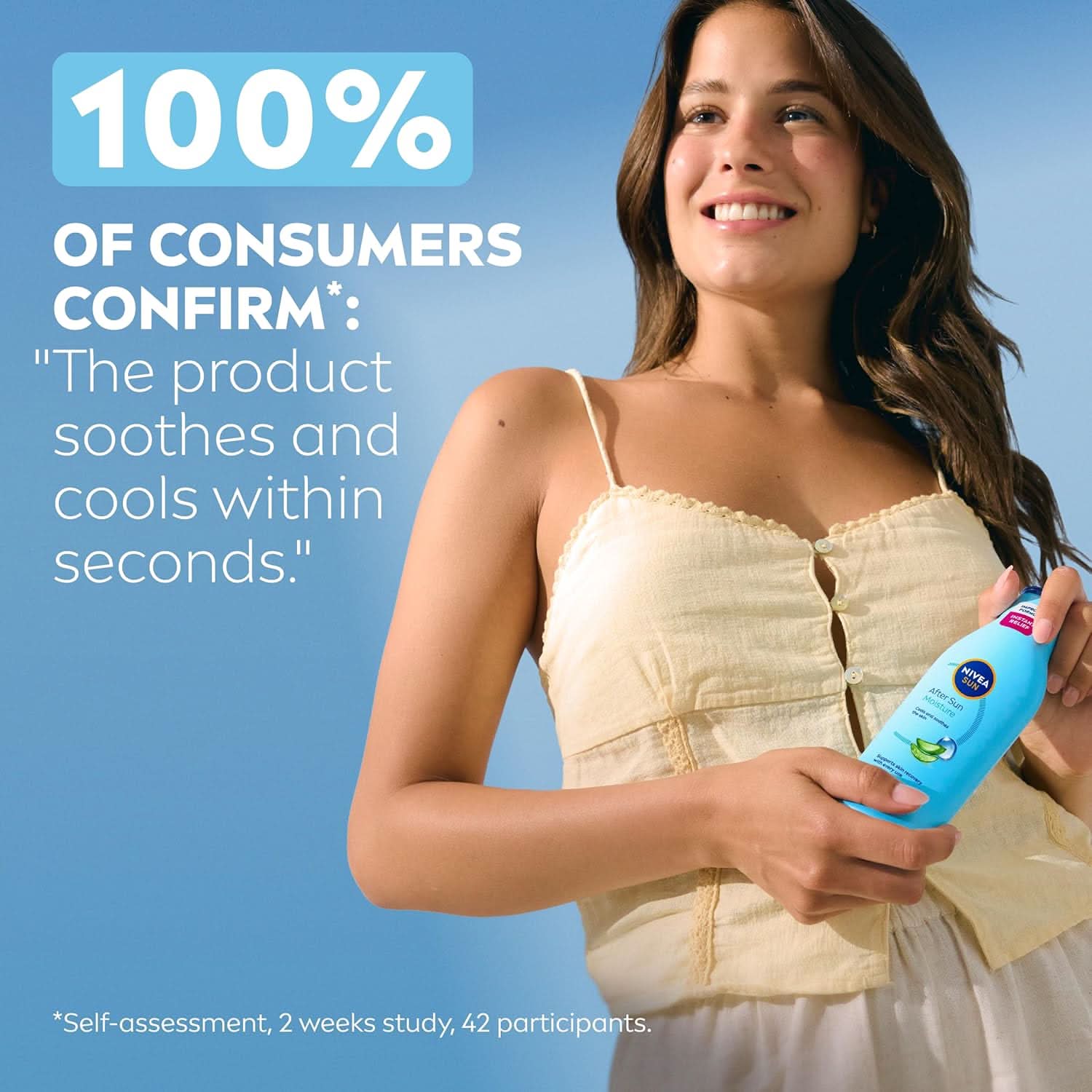 Nivea Sun After Sun Moisturising Lotion with Aloe Vera 200ml - Image 7