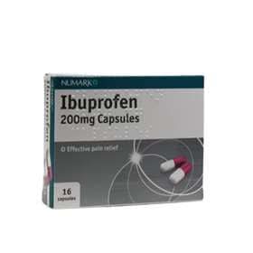 Numark Ibuprofen 200mg 16 Tablets