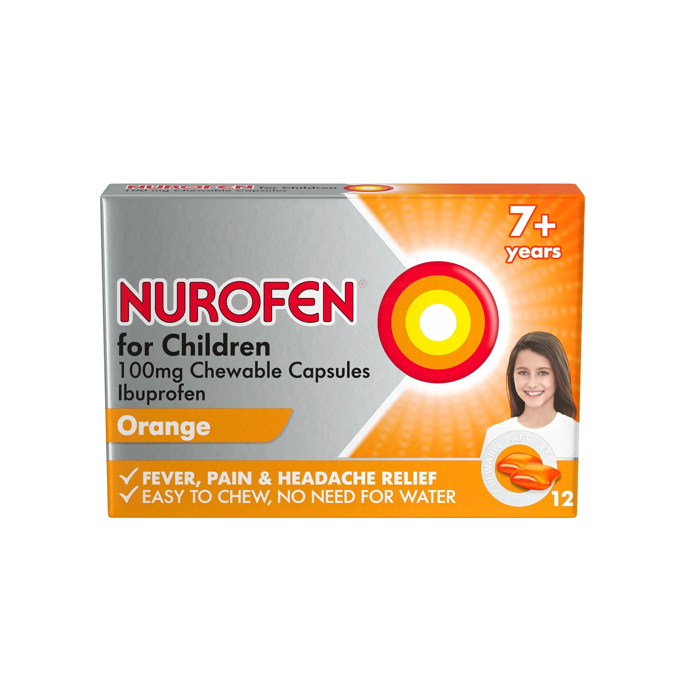 Nurofen For Children Soft Chews 12 Capsules