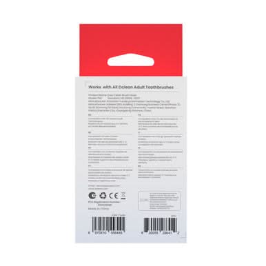 Oclean Easy Clean Brush Head 2 Pack Blue - Image 2