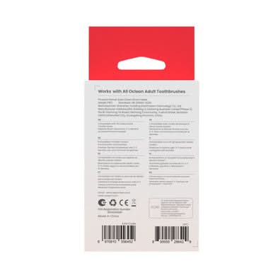Oclean Easy Clean Brush Head 2 Pack Orange - Image 2
