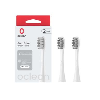 Oclean Gum Care Brush Head 2 Pack White