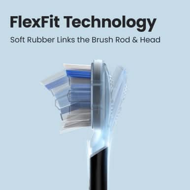 Oclean Ultra Clean Brush Head 6 Pack White - Image 2