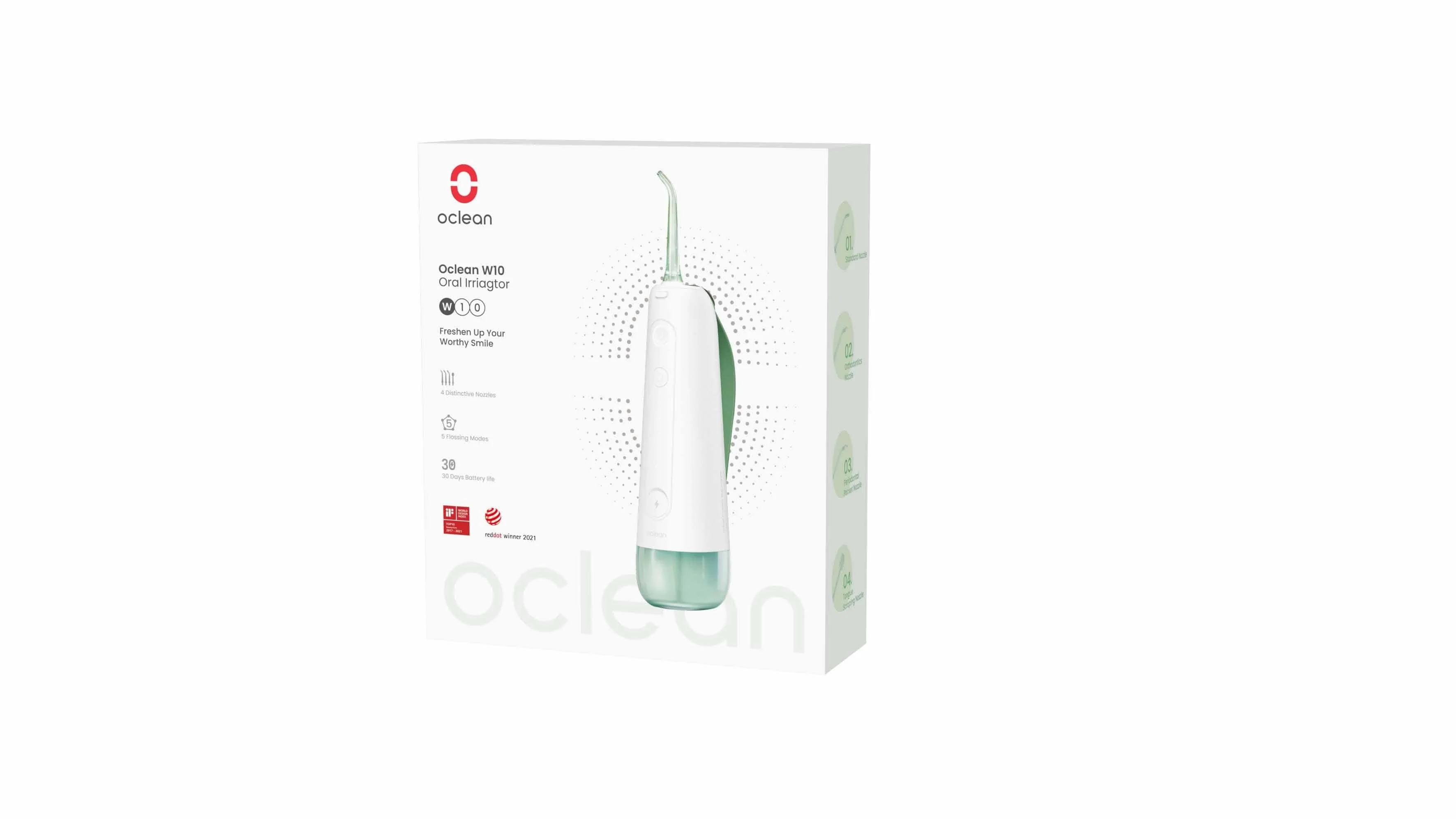Oclean W10 Water Flosser Green - Image 2
