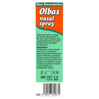 Olbas Nasal Spray 20ml - Image 2