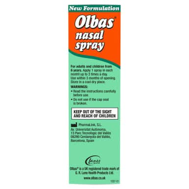 Olbas Nasal Spray 20ml - Image 3