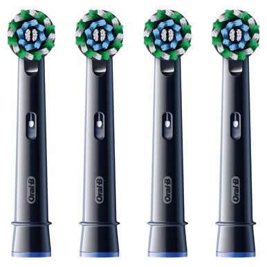 Oral-B Cross Action Refill Head Black 4 Heads - Image 3