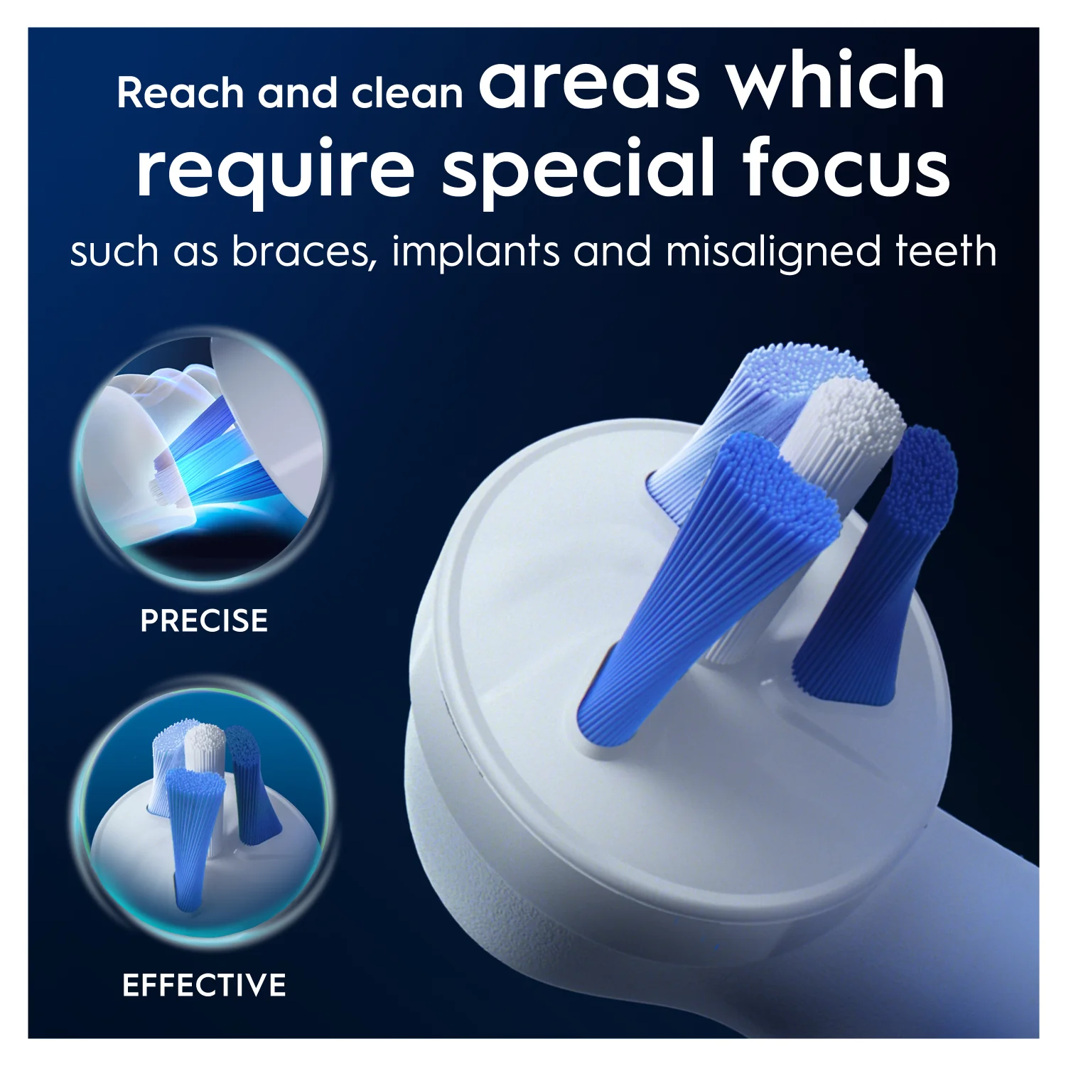 Oral-B iO Interdental Clean Brush Heads 4 Pack - Image 7