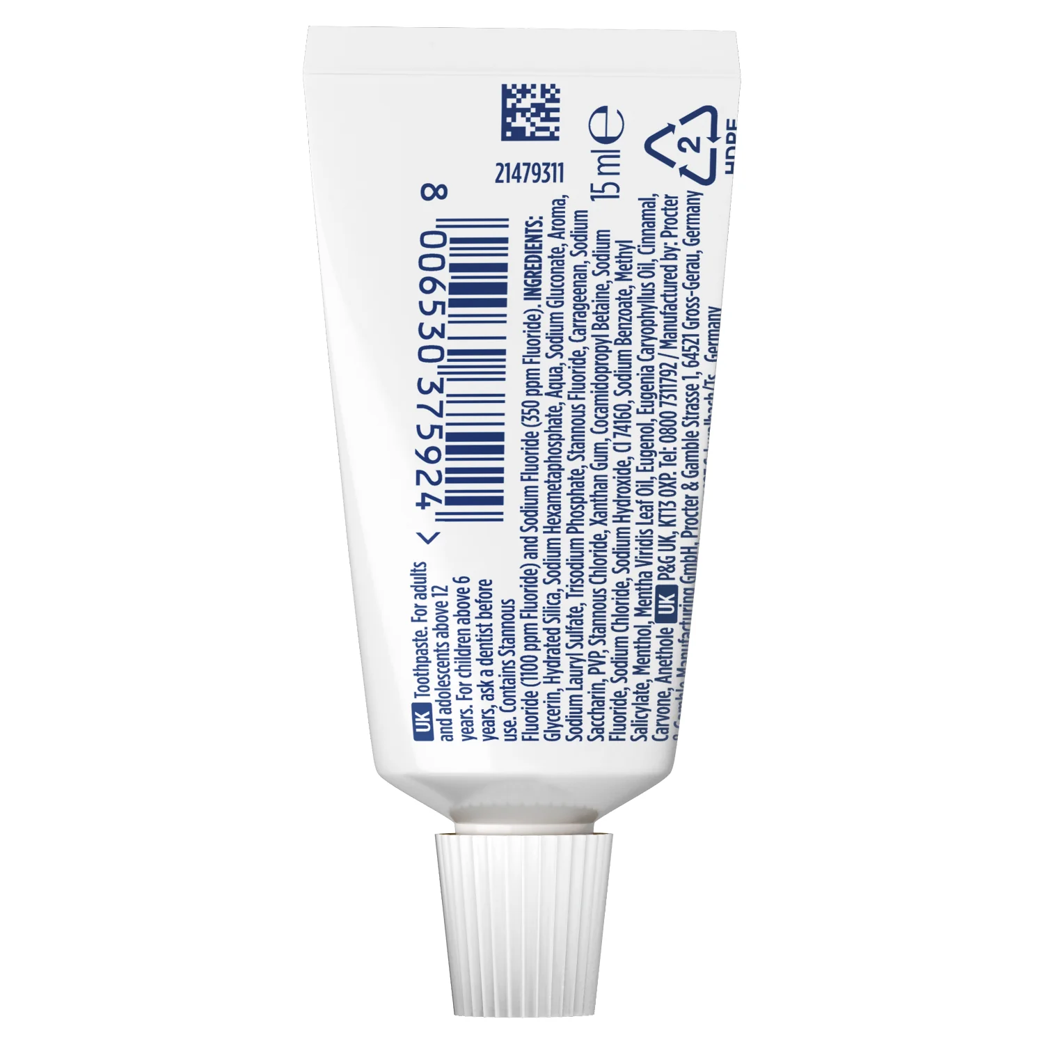 Oral-B Pro-Expert Professional Protection Toothpaste 15ml - Image 9