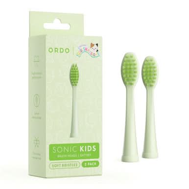Ordo Sonic Kids Battery Brush Heads - Squishmallows Rutabaga