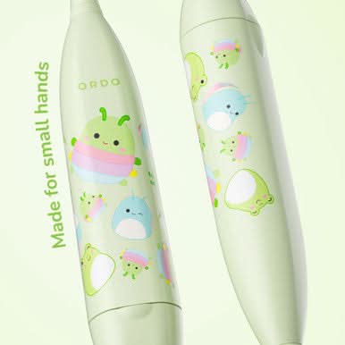 Ordo Sonic Kids Battery Toothbrush - Squishmallows Rutabaga - Image 2