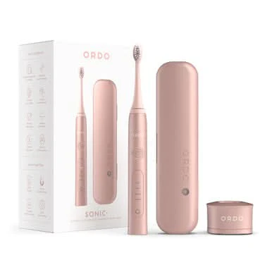 Ordo Sonic+ Toothbrush & Charging Travel Case - Rose Gold