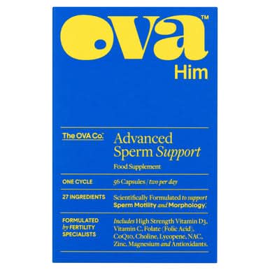 OVA Him Advanced Sperm Support 56 Capsules
