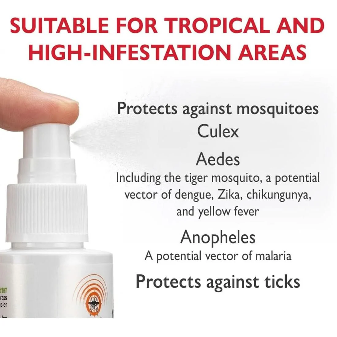 Parakito Tropic Mosquito Spray 100ml - Image 3