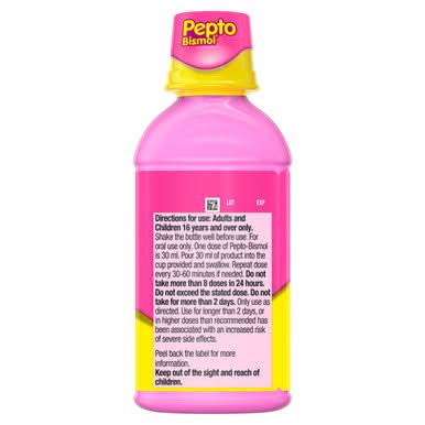 Pepto Bismol Stomach Remedy Liquid Original Flavor 480ML - Image 2