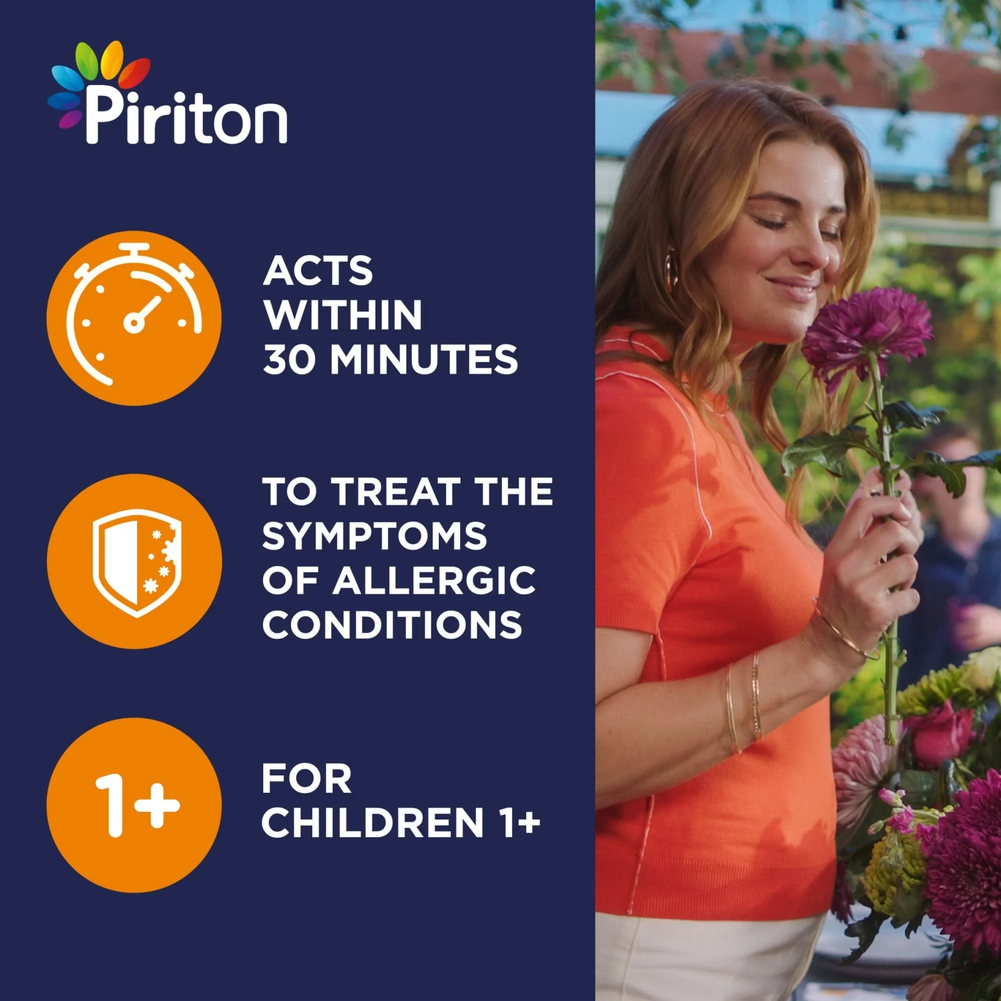 Piriton Hayfever & Allergy Relief Syrup for Children 150ml - Image 2