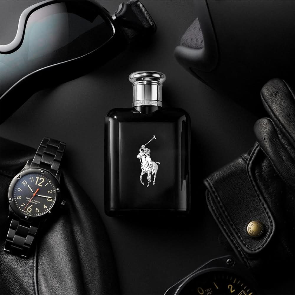 Ralph Lauren Polo Black Eau De Toilette 75ml - Image 3