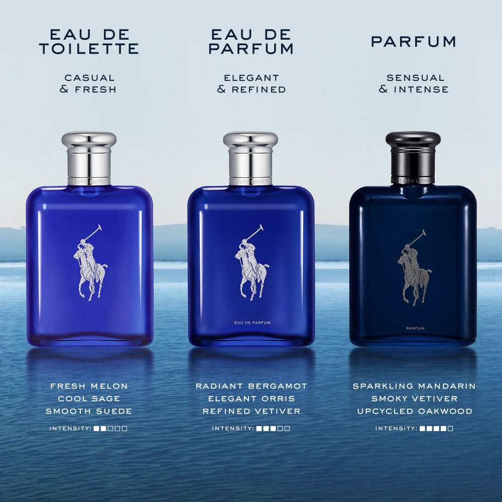 Ralph Lauren Polo Blue Eau De Toilette 125ml - Image 6
