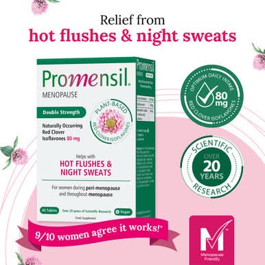 Promensil Double Strength 60 Tablets - Image 3