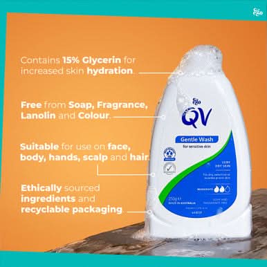 QV Gentle Wash 250ml - Image 5