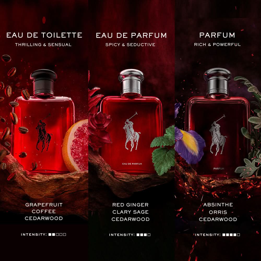 Ralph Lauren Polo Red Eau De Parfum 75ml - Image 3