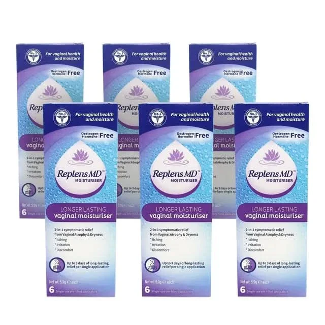 Replens MD Vaginal Moisturiser x 6