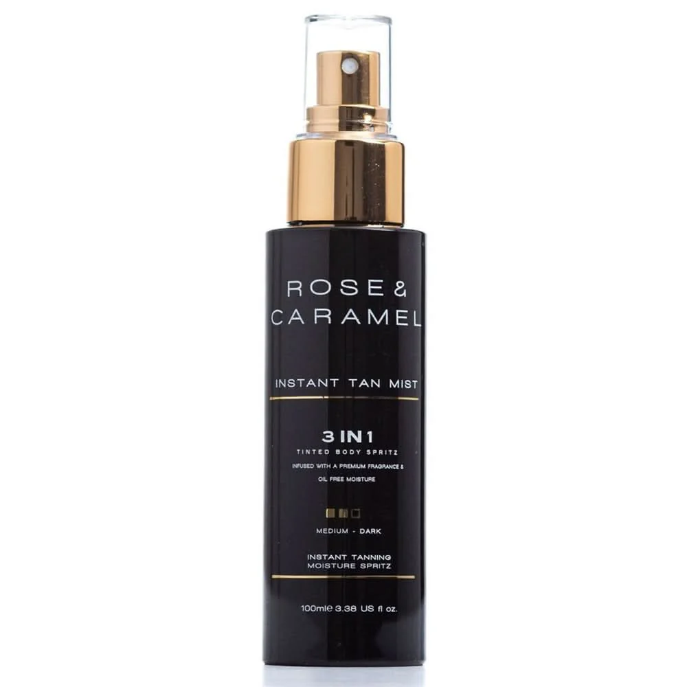 Rose & Caramel Instant Tanning Mist 100ml