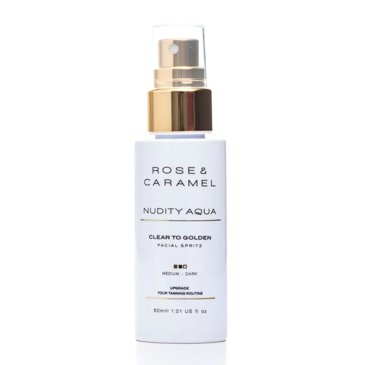 Rose & Caramel Nudity Aqua Facial Tanning Mist 50ml
