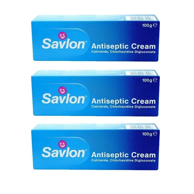 Savlon Antiseptic Cream 100g x 3