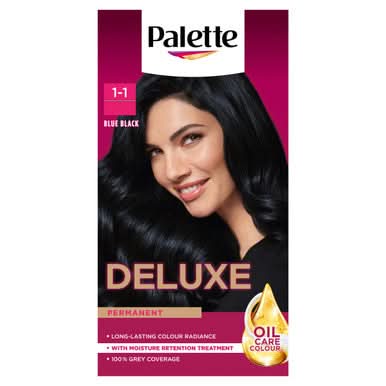Schwarzkopf Palette Deluxe Hair Dye Blue Black 1-1 1 Box