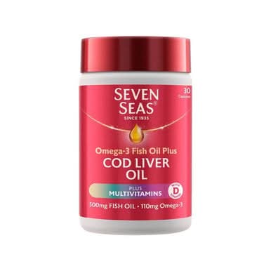 Seven Seas Cod Liver Oil Plus Multivitamins 30 Capsules