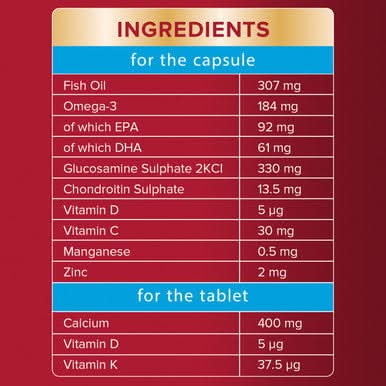 Seven Seas Jointcare Calcium 30 Capsules + 30 Tablets - Image 2