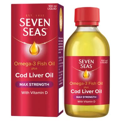 Seven Seas Max Strength Cod Liver Oil 100ml - Image 2