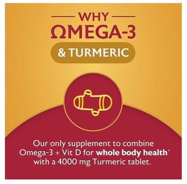 Seven Seas Omega 3 & Turmeric 30 Capsules + 30 Tablets - Image 4