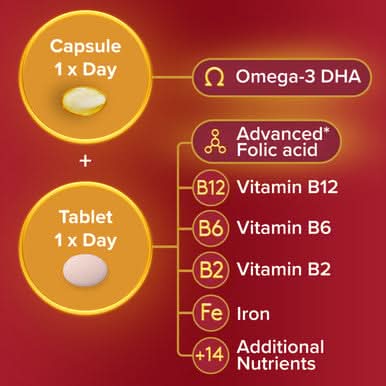 Seven Seas Pregnancy 28 Tablets + 28 Capsules - Image 4