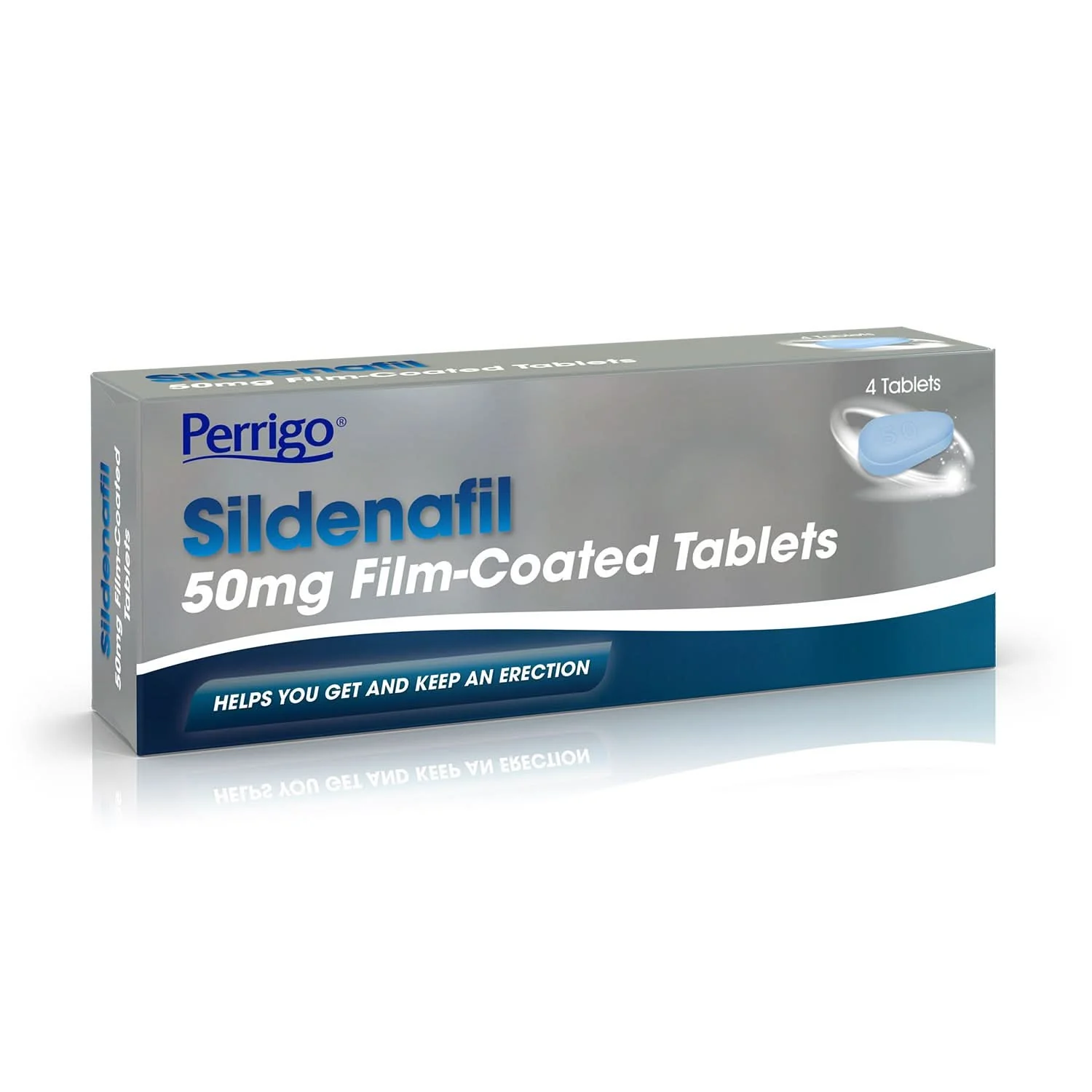 Sildenafil 50mg 4 Tablets