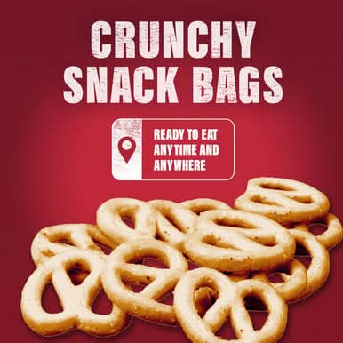 SlimFast Snack Bag Sour Cream Pretzel 23g - Image 4