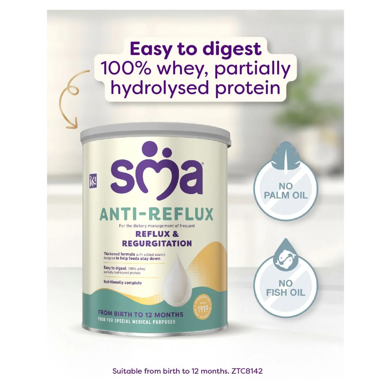 SMA Anti-Reflux Formula From Birth 800g - Image 5