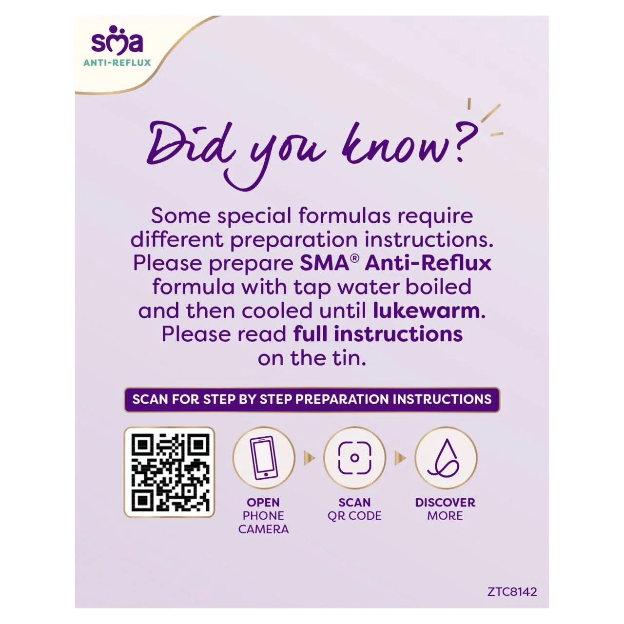 SMA Anti-Reflux Formula From Birth 800g - Image 9