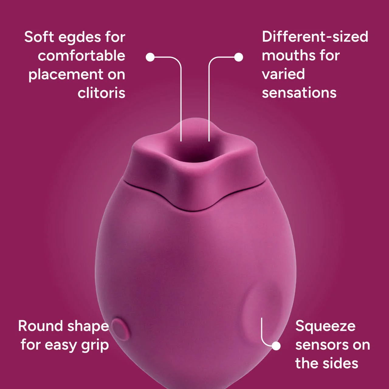Smile Makers The Poet Clitoral Suction Stimulator - Image 3