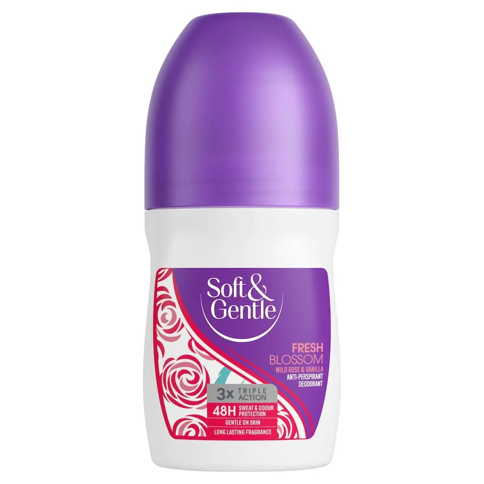 Soft & Gentle Anti-Perspirant Roll-On Fresh Blossom 50ml