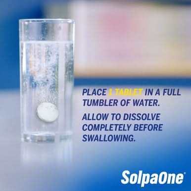 SolpaOne 1000mg Effervescent 12 tabs - Image 4