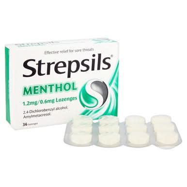 Strepsils Menthol Lozenges 36 Lozenges - Image 2