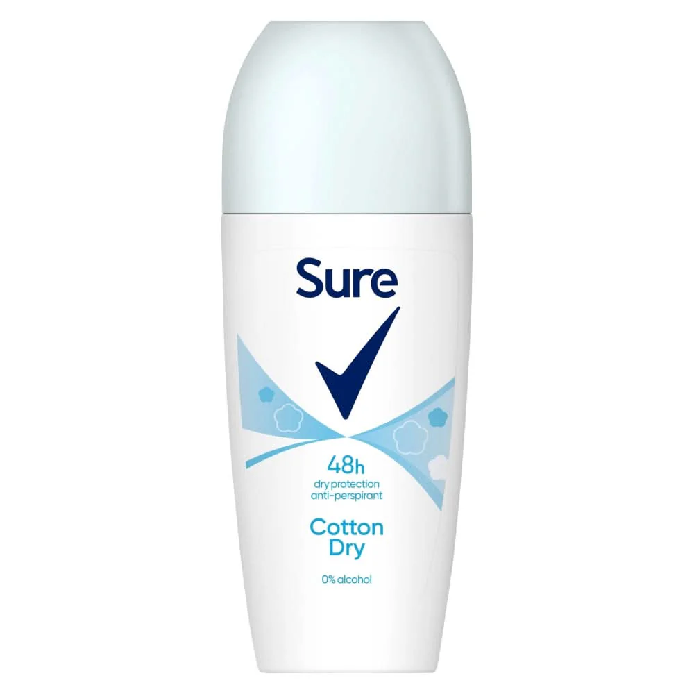 Sure Women Anti-Perspirant Roll-On Cotton Dry 50ml