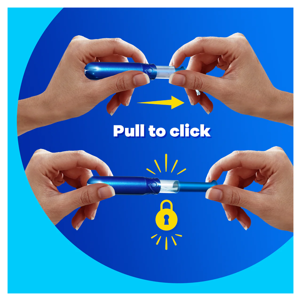 Tampax Pearl Compak Regular Tampons with Applicator 20 Pack - Image 5