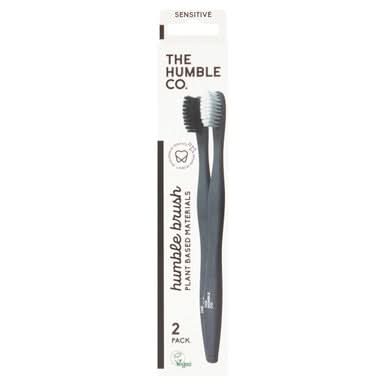 The Humble Co. Plant Based Duo Pack Adult Soft Toothbrush