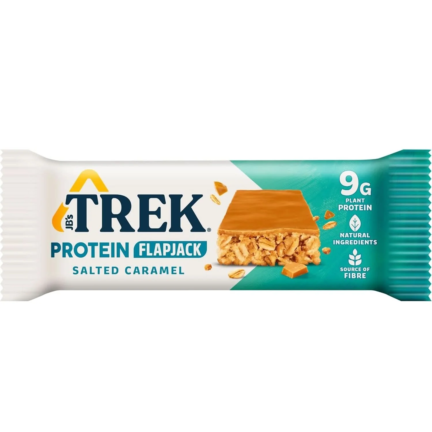 Trek Protein Flapjacks Salted Caramel 16x50g - Image 2